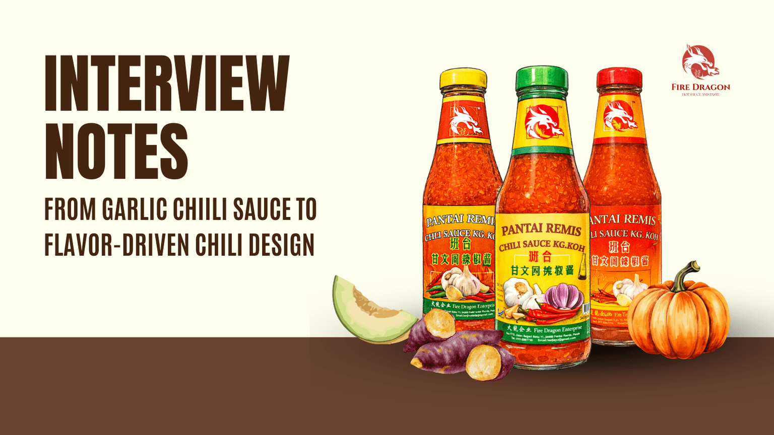 Interview｜From Garlic Chili Sauce to Flavored Chili Sauce