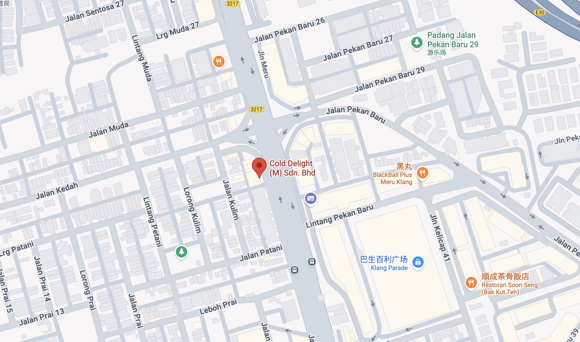 Cold Delight (M) Sdn. Bhd. map